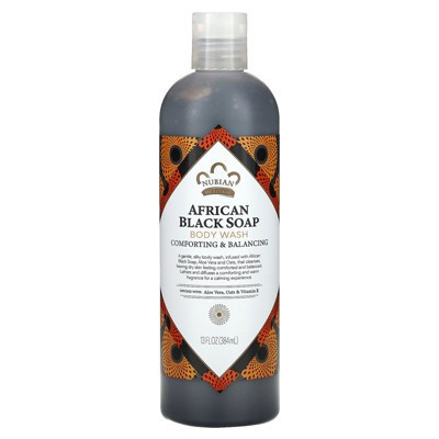 Nubian Heritage African Black Soap, Body Wash, 13 fl oz (384 ml) | Target