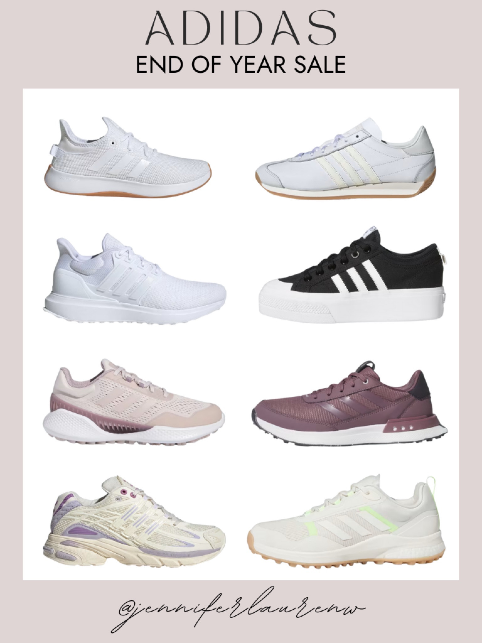 Step into the new year with style and comfort! These Adidas sneakers are perfect for crushing your exercise goals, and they’re on end-of-year sale now! Don’t miss the chance to snag these at a steal—your workouts just got an upgrade. 
#AdidasSneakers #NewYearNewGoals #EndOfYearSale #WorkoutReady #StepUpYourGame #FitnessGoals2025 #SneakerStyle #ActivewearEssentials #AdidasLover #ExerciseInStyle #NewYearFitness



#LTKActive #LTKSaleAlert #LTKShoeCrush