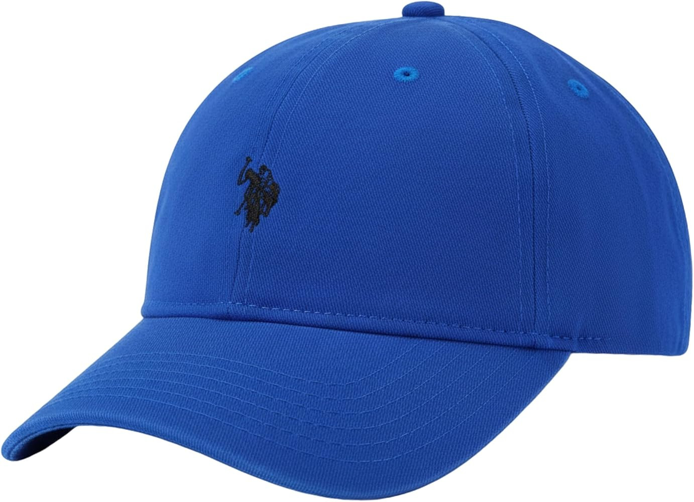 U.S. Polo Assn. Baseball Cap, 100% Cotton Adjustable Dad Hat with Small Pony Logo | Amazon (US)