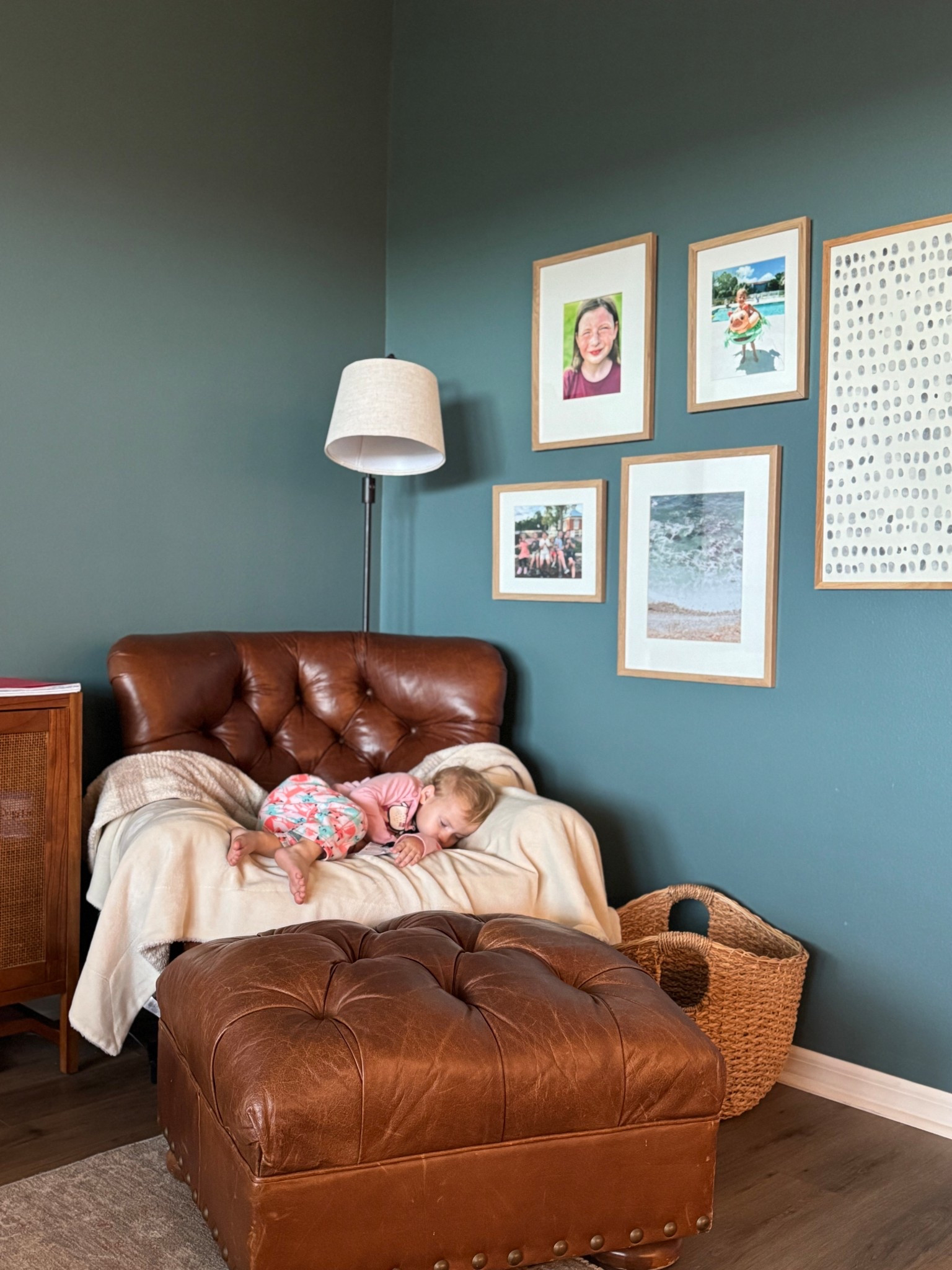 Cozy living room reading corner. Thrifted chair is a Sam Moore design that looks like the Ralph Lauren author’s chair, linked similar.

#LTKdayinmylife #LTKmomlife #LTKHome