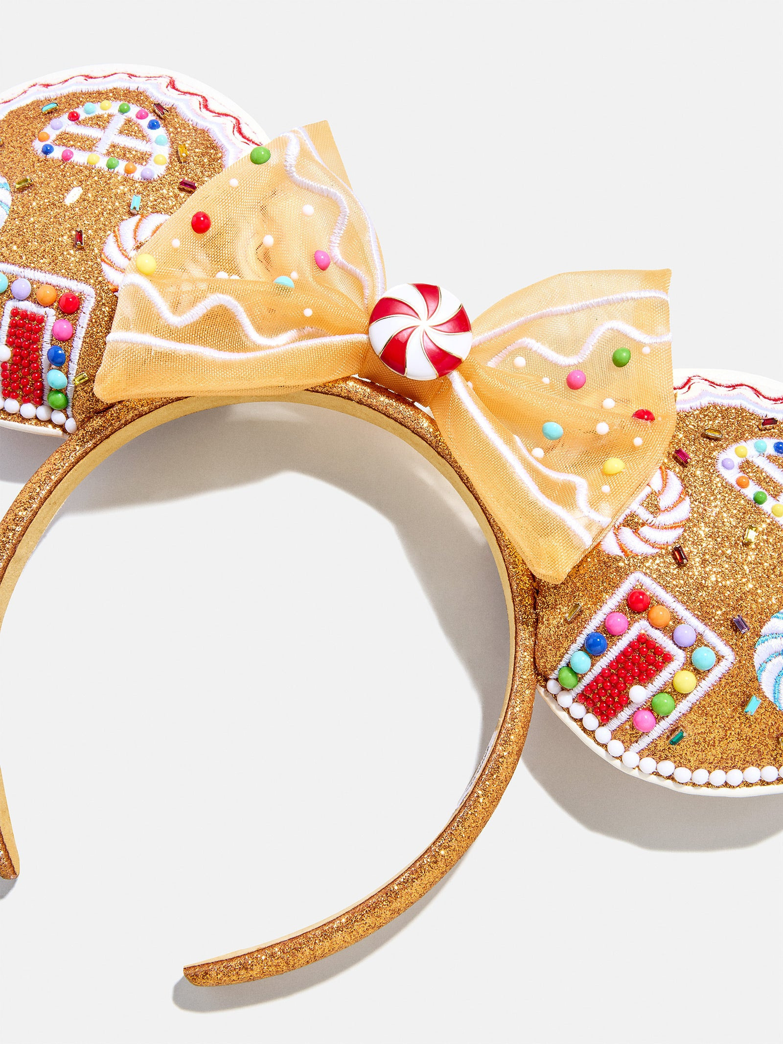 Disney Minnie Mouse Gingerbread Ears Headband - Minnie Mouse Gingerbread Ears | BaubleBar