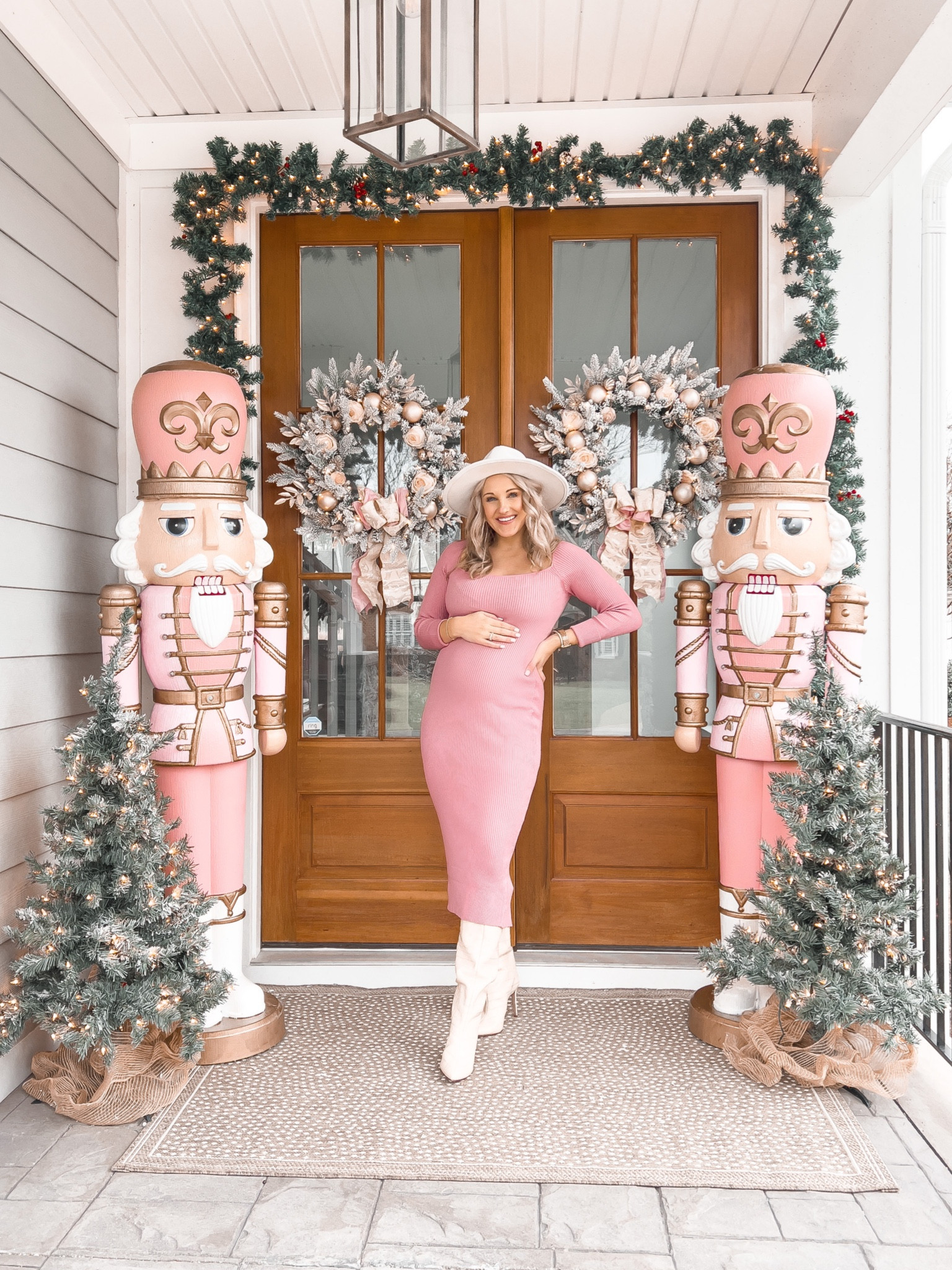 i’m not ready to put away christmas yet!!

christmas decor
Pink christmas
Pink nutcracker
Grandmillenial home
Grandmillenial christmas
Pink midi dress
Gender reveal party dress
Long sleeve midi dress
Knit sweater dress
Ootd
Porch nutcrackers
6 foot nutcracker
Walmart nutcracker makeover

#LTKunder100 #LTKhome #LTKbump