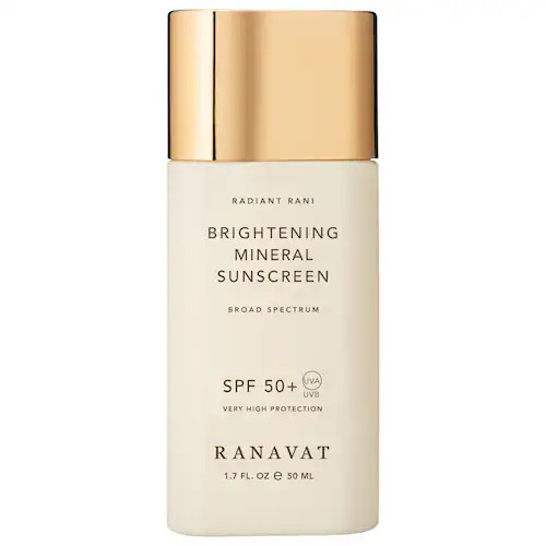 Radiant Rani Daily Brightening Mineral Sunscreen, SPF 50+ with Saffron | Sephora (US)