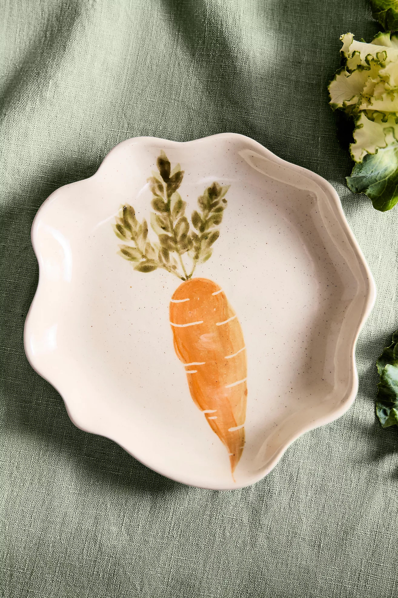 Vegetable Garden Stoneware Side Plate | Anthropologie (US)