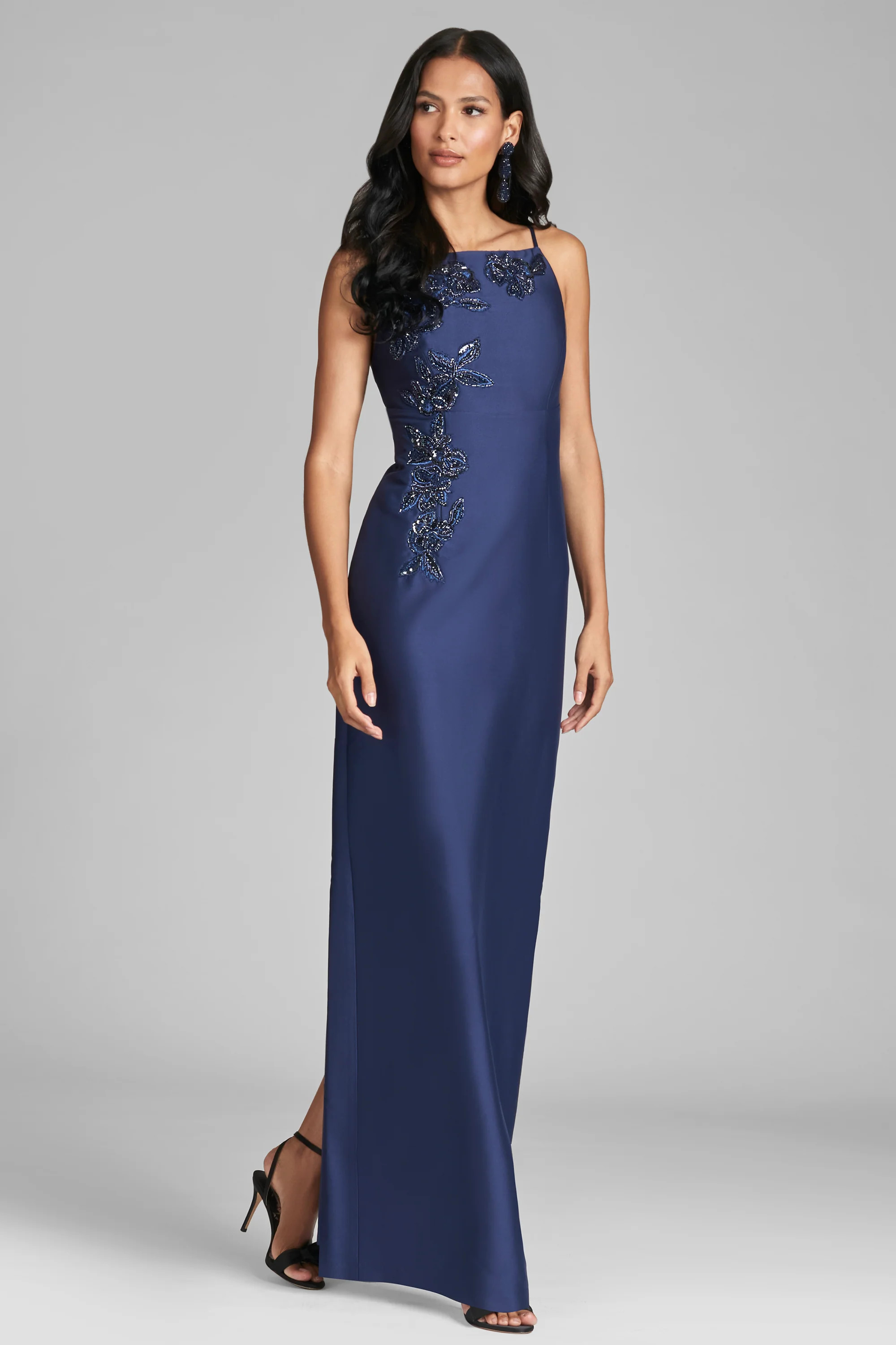 EMBELLISHED PRYCE GOWN -  NIGHT SKY | Sachin and Babi