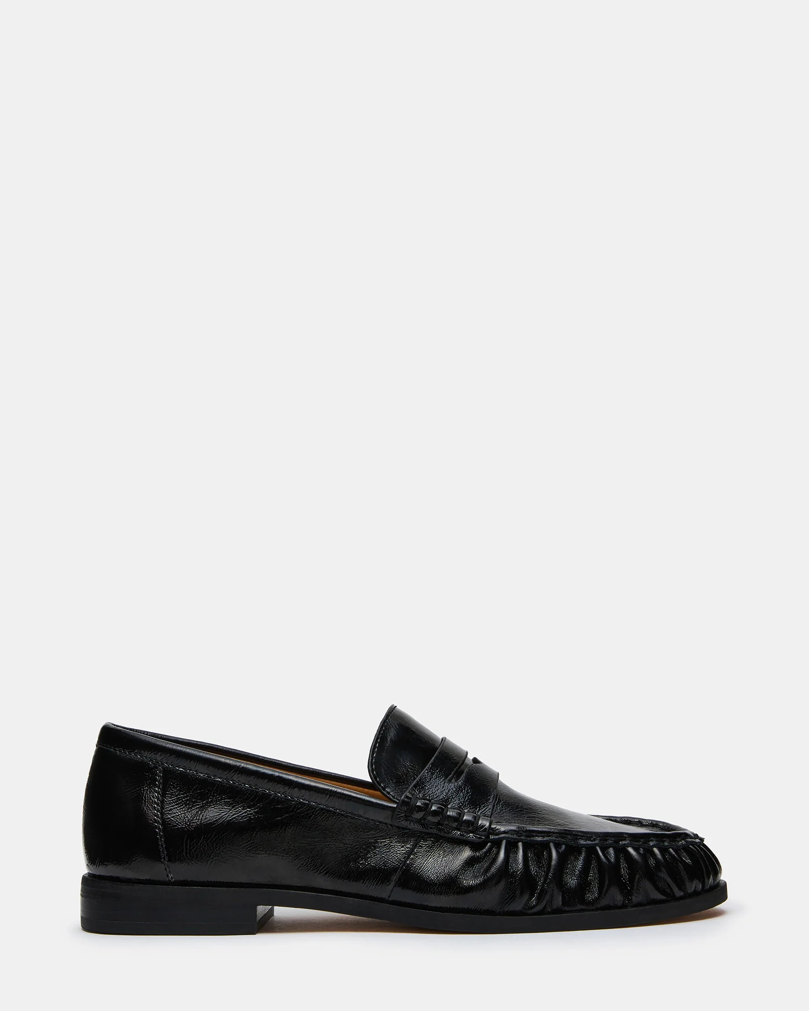 Steve Madden Men's Quincey Slip-On Loafers - Black - Size 8 - Leather | Steve Madden (US)