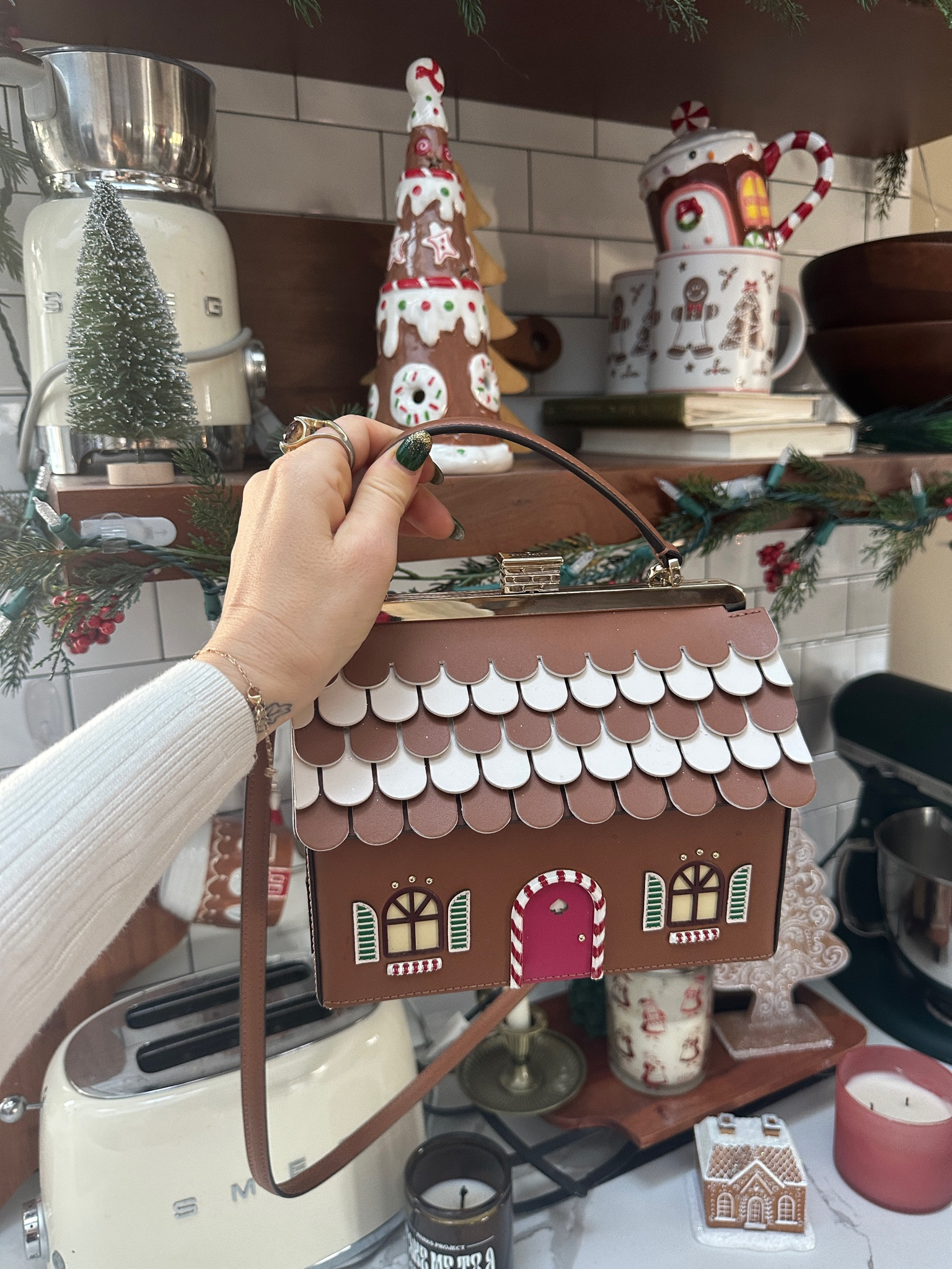 My gingerbread bag is on super sale today’ 

#LTKHoliday #LTKSeasonal #LTKGiftGuide