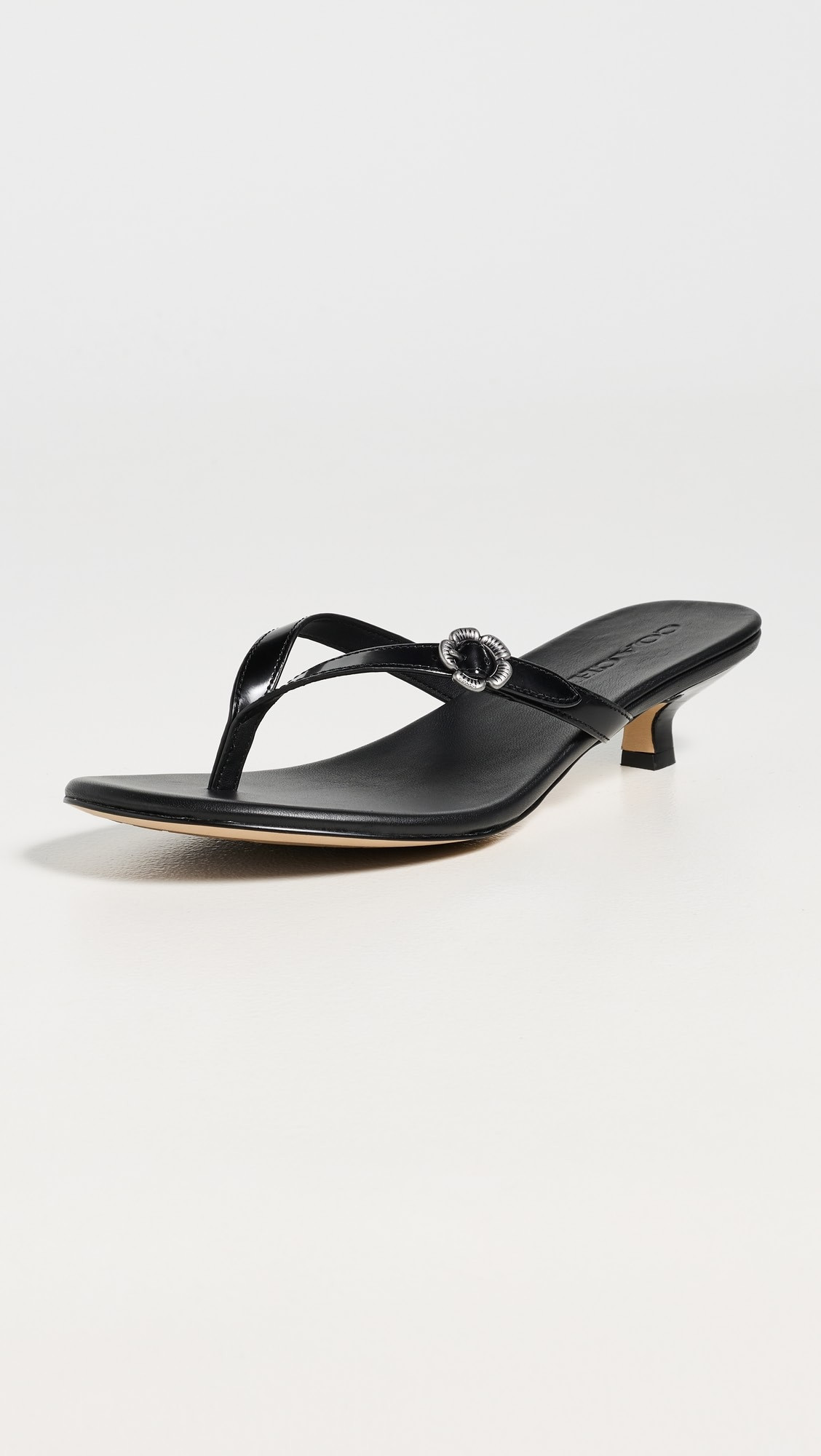 Coach Tea Rose Thong Kitten Heels | Shopbop | Shopbop
