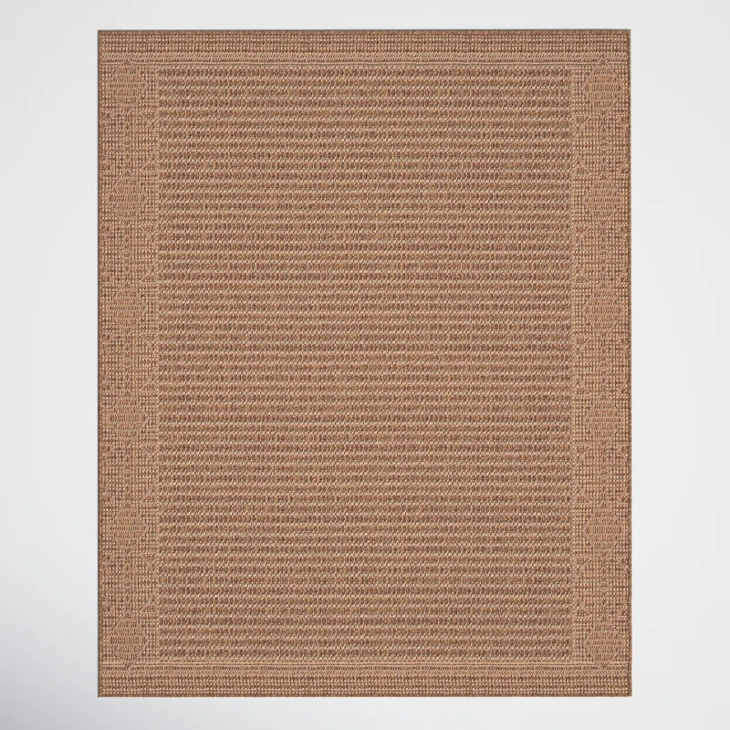 Suze Light Brown Indoor/Outdoor Rug | Wayfair North America