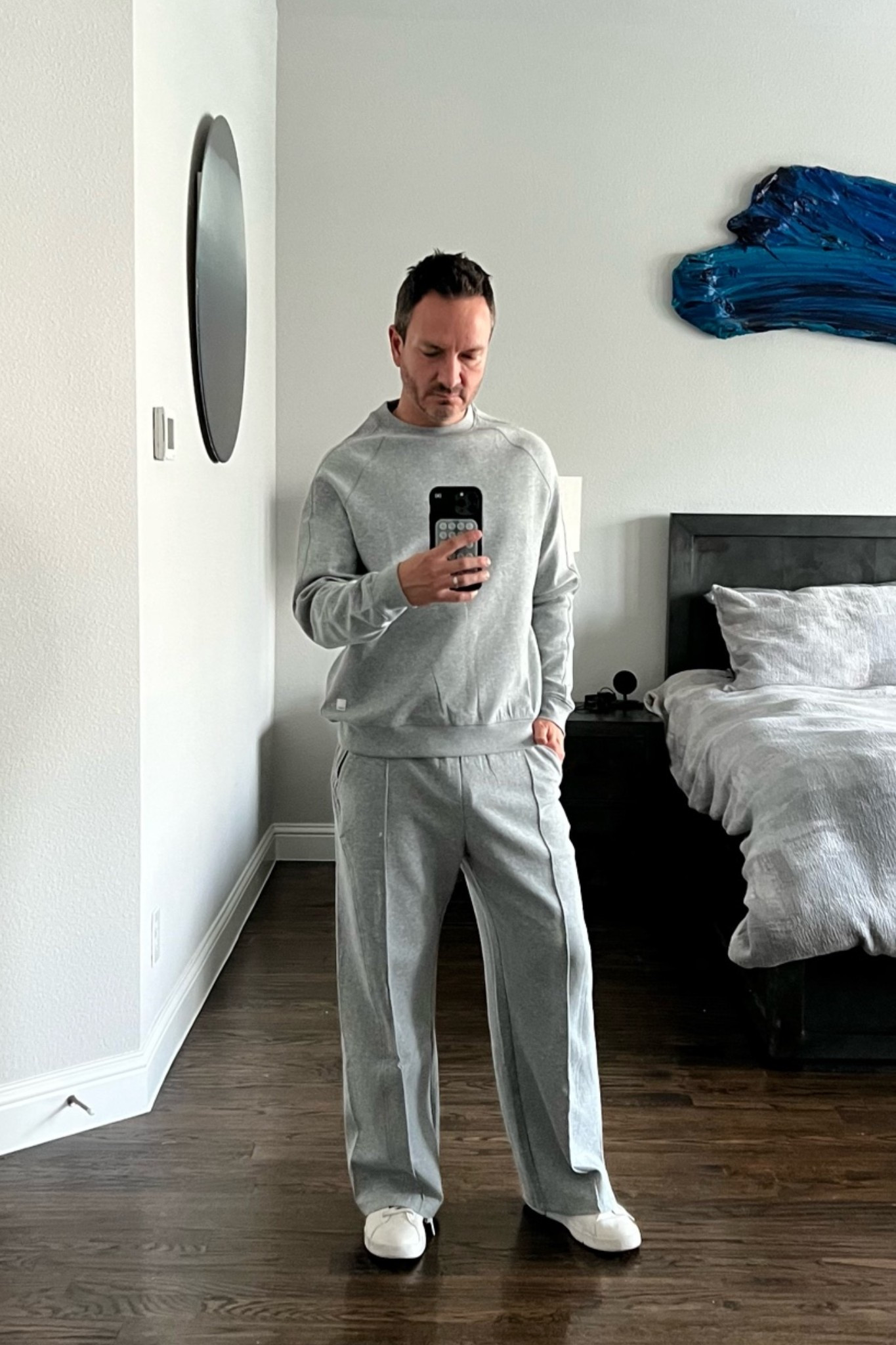 Who else is ready for cooler temps and grey sweatpants season?!

#LTKMens #LTKootd #LTKSeasonal