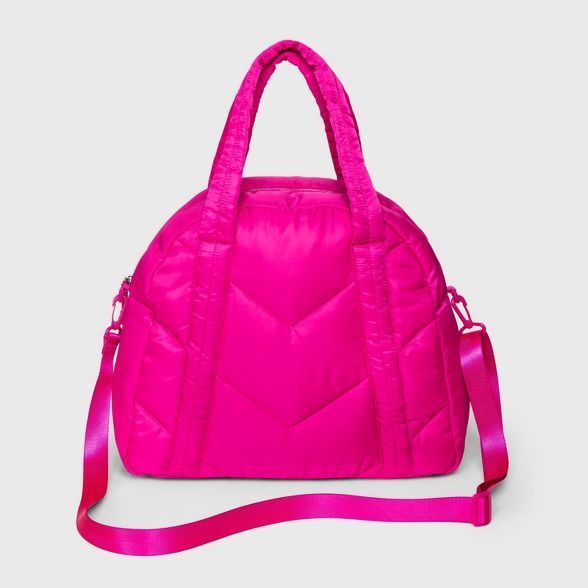 Zip Closure Puffer Tote Handbag - Wild Fable™ | Target