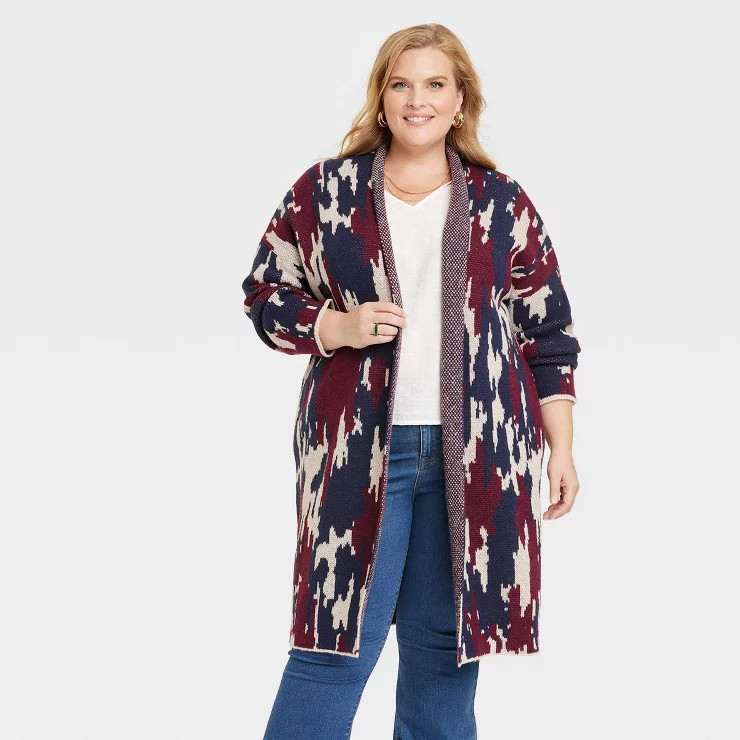 Women's Open-Front Cardigan - Knox Rose™ Navy Blue | Target