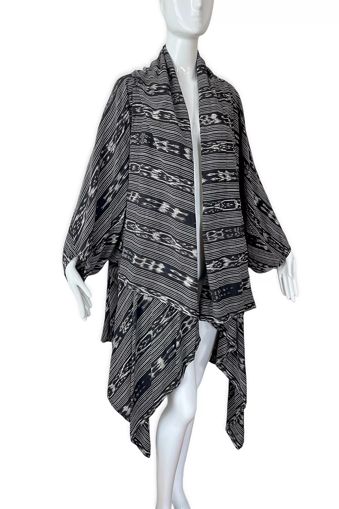 Vintage Laise Adzer Ikat Swing Coat Kimono Jacket Selected by MARMALADE | Free People (Global - UK&FR Excluded)