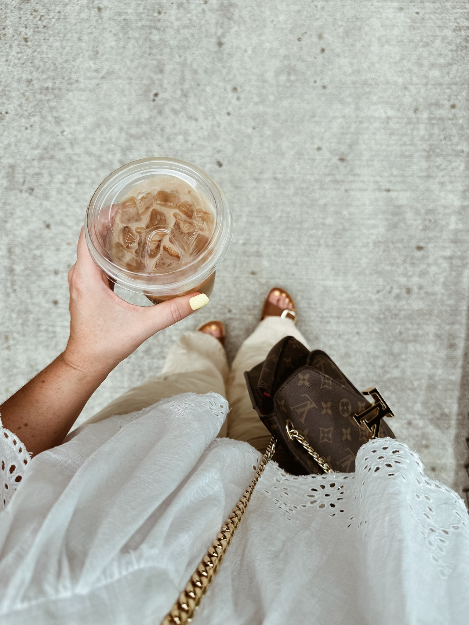 monday fit check 🫶🏻☕️  probably my most worn top of the summer! worth every penny because I’ve been able to wear it so many ways. full outfit saved in my @shop.ltk 🙌🏻 just click the link in my bio!

.
.
.

#monday #fitcheck #whenyouwearfp #cargopants #summerstyle #birkenstock #louisvuitton #gucci #freepeoplestyle #citystyle #citygirl #neweek #mondayvibes #mystyle #streetstyle #justaddcoffee #endofsummer #nyblogger #newenglandblogger #ltk #teamltk 

#LTKStyleTip #LTKSaleAlert #LTKSeasonal