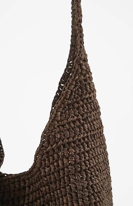 Woven-Straw Bucket Bag | J. Jill