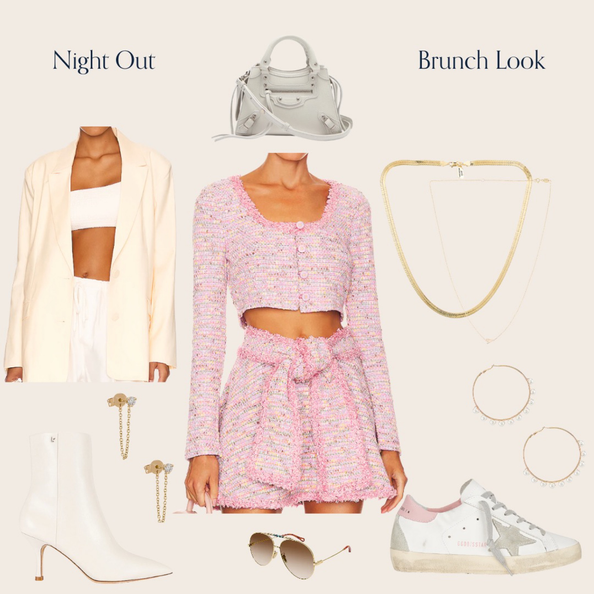 Alexis Set styled for a Night Out or for Brunch 🤍 

#Alexisset #Nightout #Brunch #PinkOutfit #Paleyellowblazer

#LTKfit #LTKSeasonal #LTKstyletip