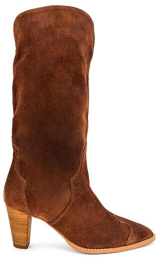 Shayne Tall Boot in Cognac | Revolve Clothing (Global)
