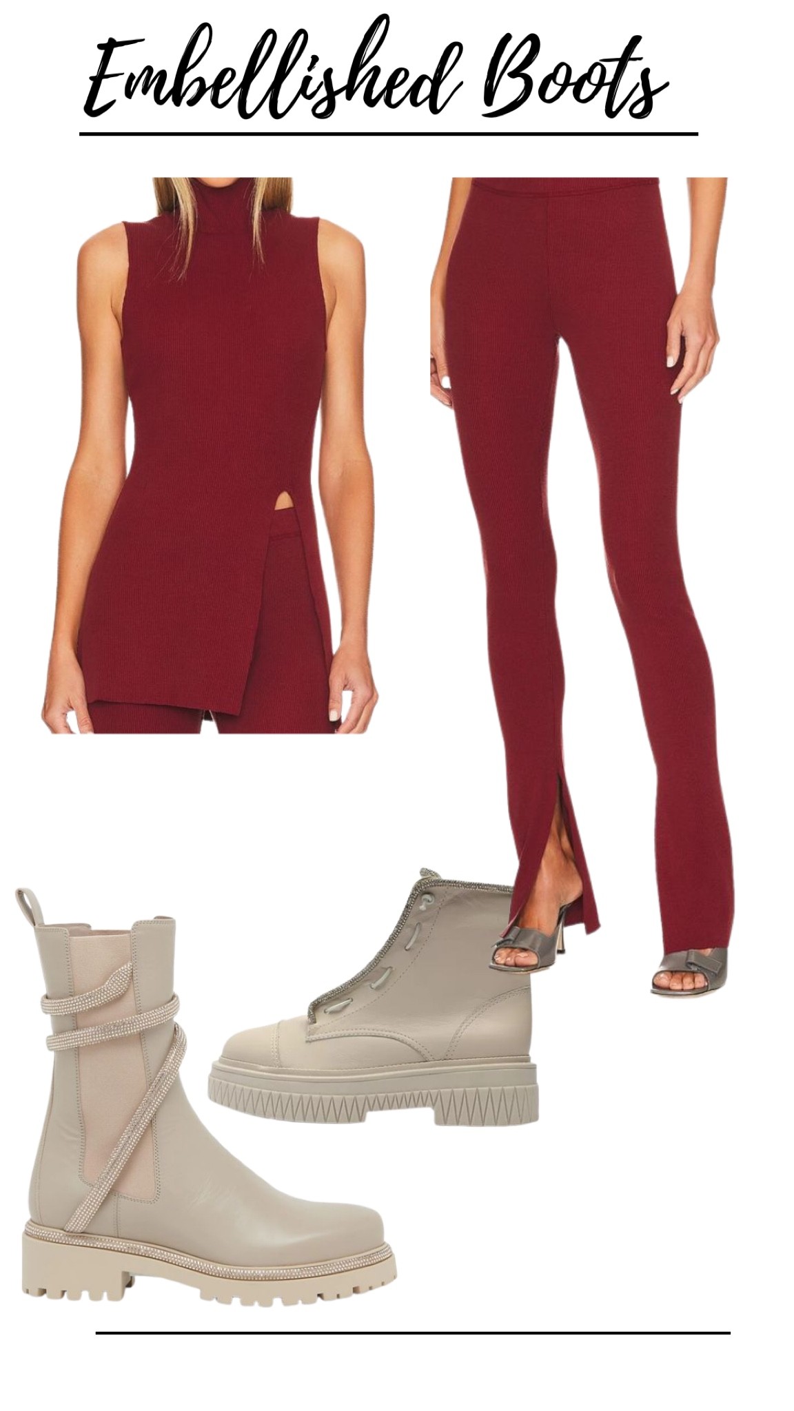 How to style embellished boots. #LTK