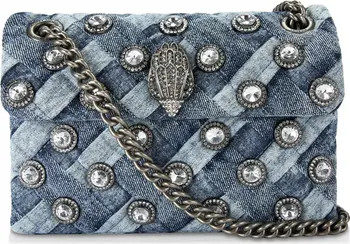 Mini Crystals Kensington Convertible Denim Crossbody Bag | Nordstrom