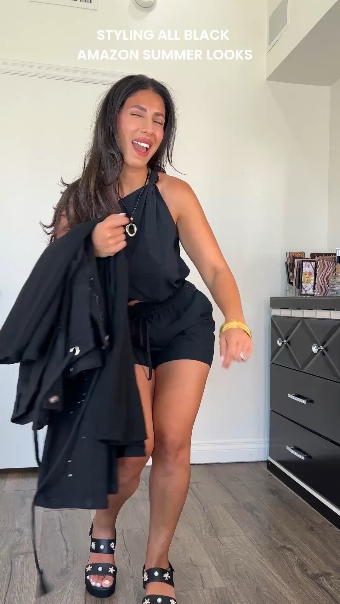 All black summer looks

#LTKootd #LTKMidsize #LTKSeasonal