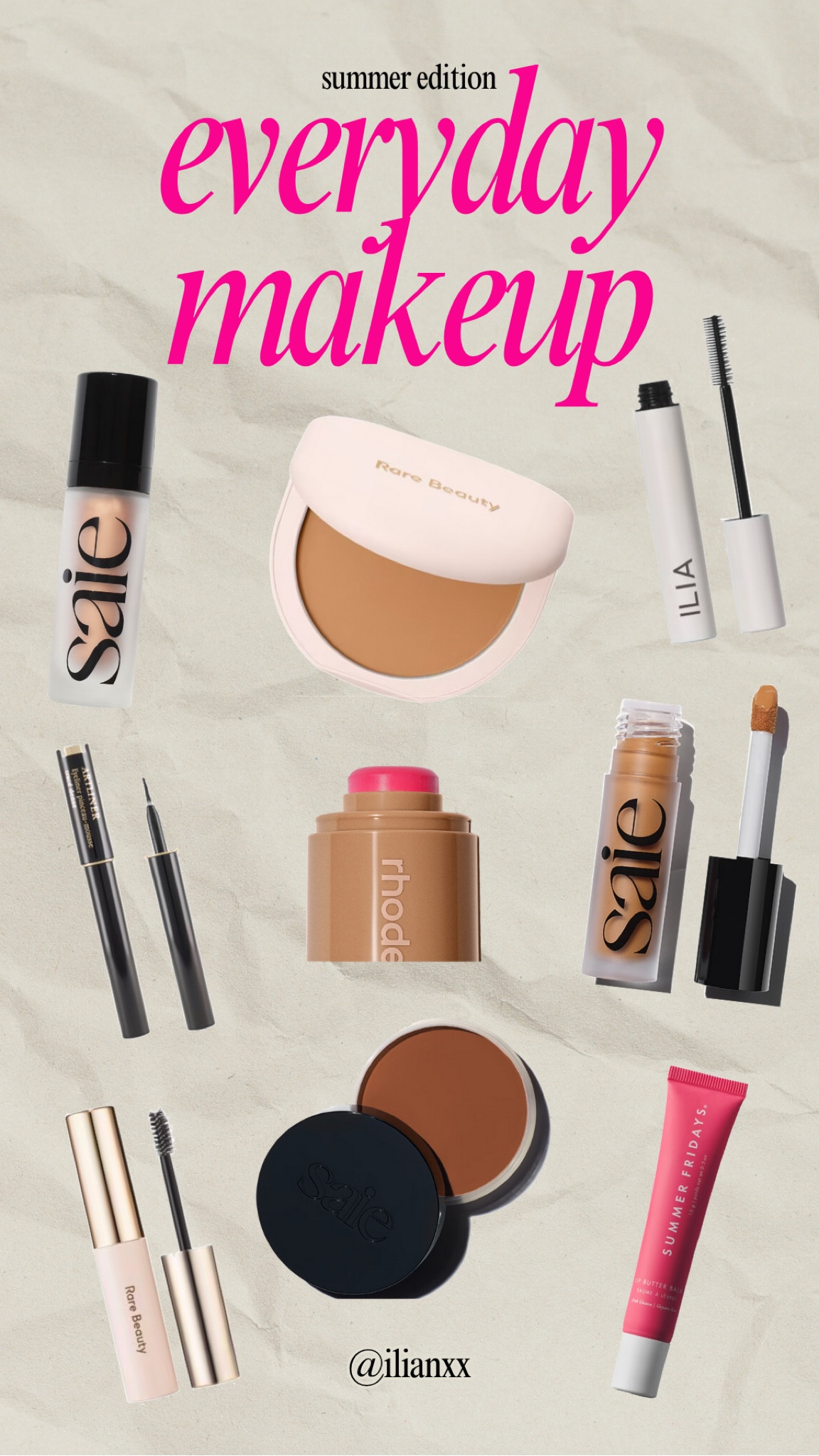 summer makeup ☀️
& sephora sale picks !!
(minus rhode, for now 😁)


#LTKsummer

#LTKSaleAlert #LTKBeauty