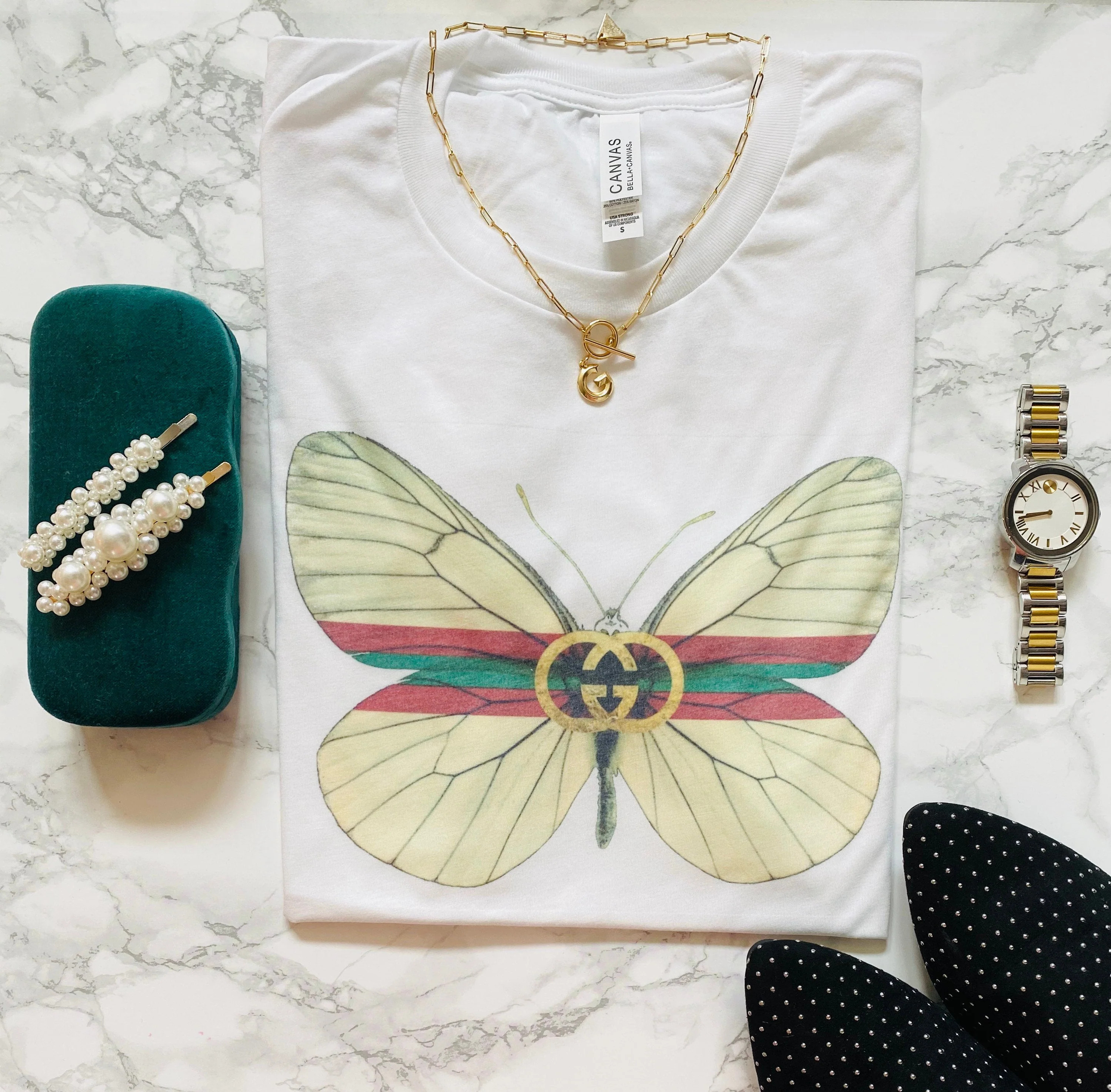 GG butterfly vintage tee | Sweet Sparkle by GG 