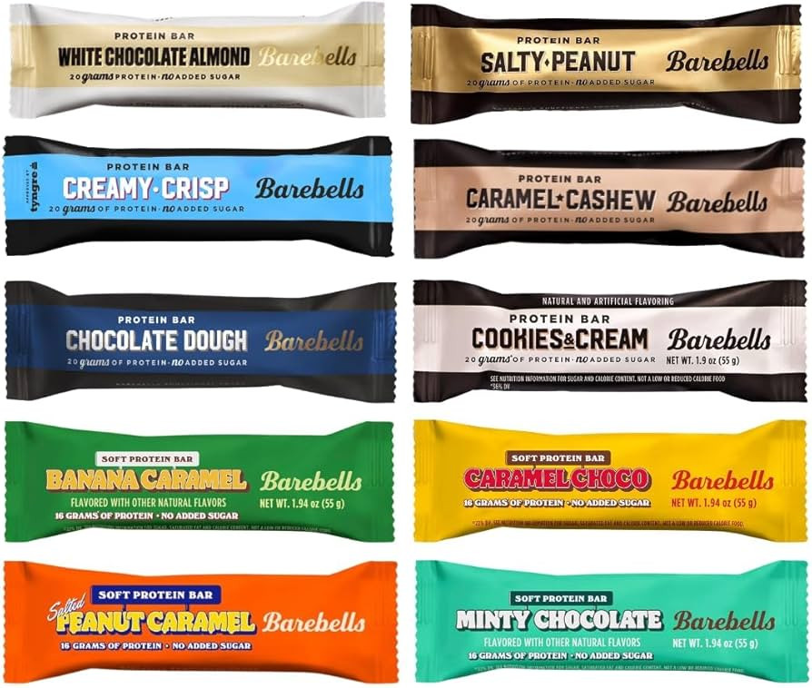 Generic Barebels Protein Bars Variety Pack Sampler- Protein Snacks with 20g of High Protein - Pro... | Amazon (US)