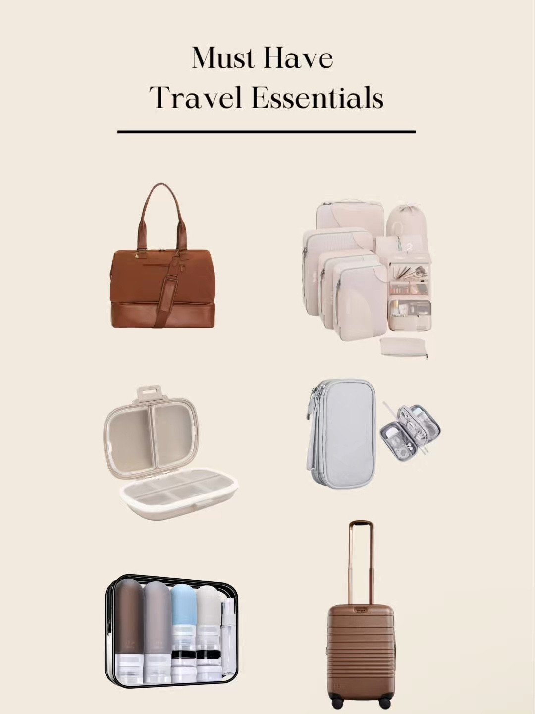 No trip is complete without these in my bag!🛫 What’s in your travel kit?🧴☀️


#LTKU #LTKBeauty #LTKTravel