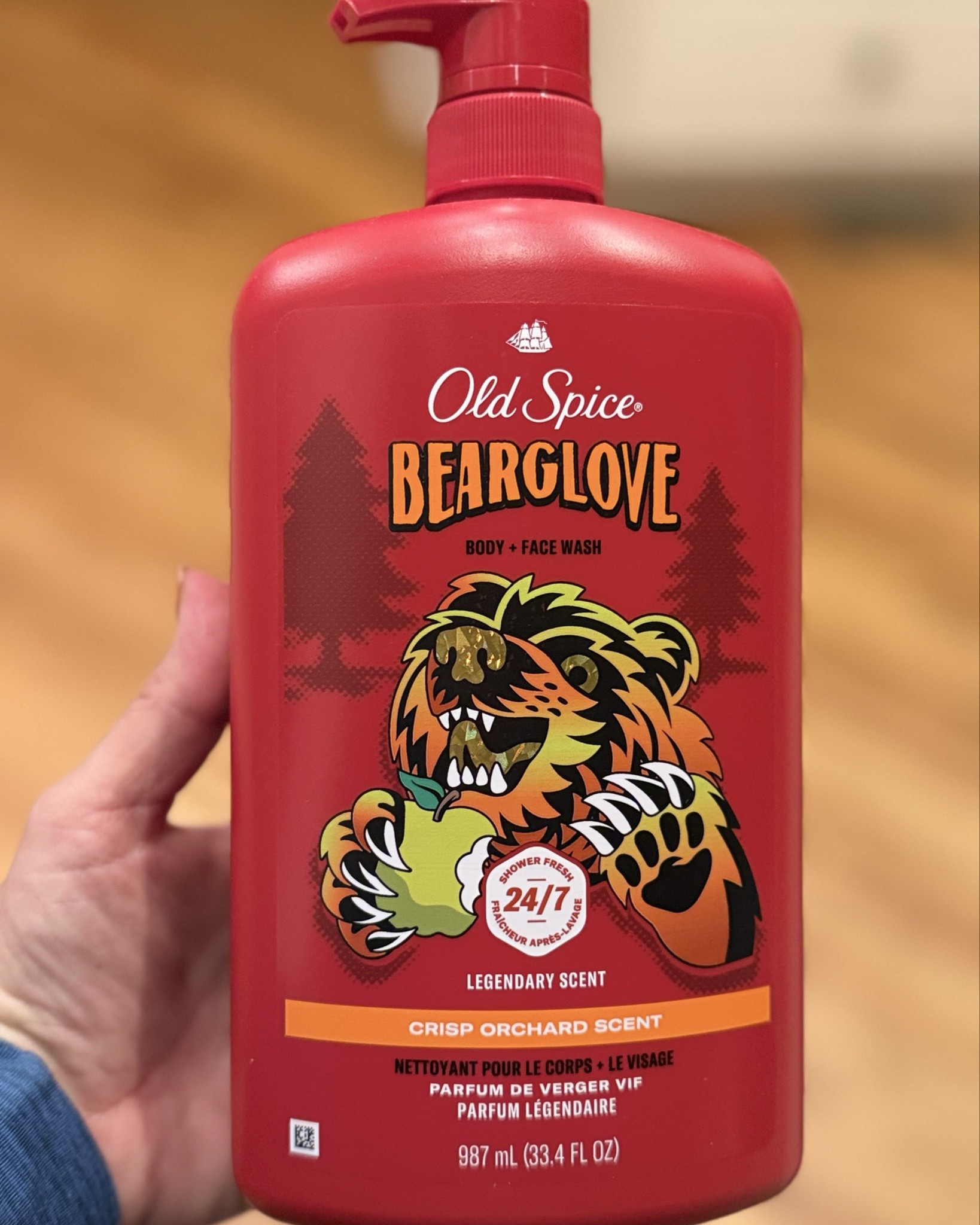 Old Spice sent me their new Bearglove Crisp Orchard Scent body wash!

This would be a fun and useful stocking stuffer for the men in your life!

@influenster @oldspice #complimentary #GiftedbyOldSpice #oldspicebearglovebodywash

#LTKFindsUnder50 #LTKBeauty #LTKMens
