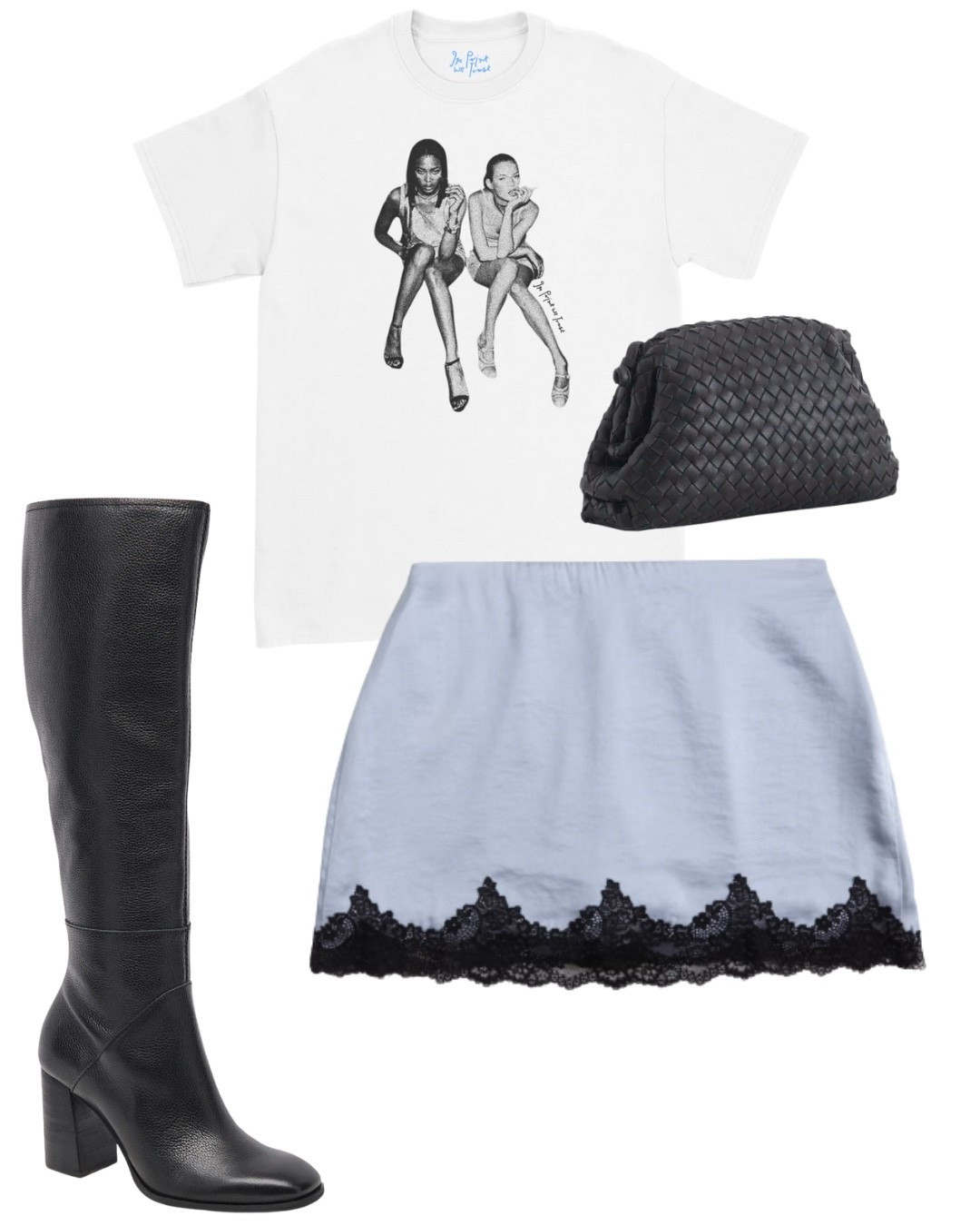 T shirt is in front we trust - can’t link 