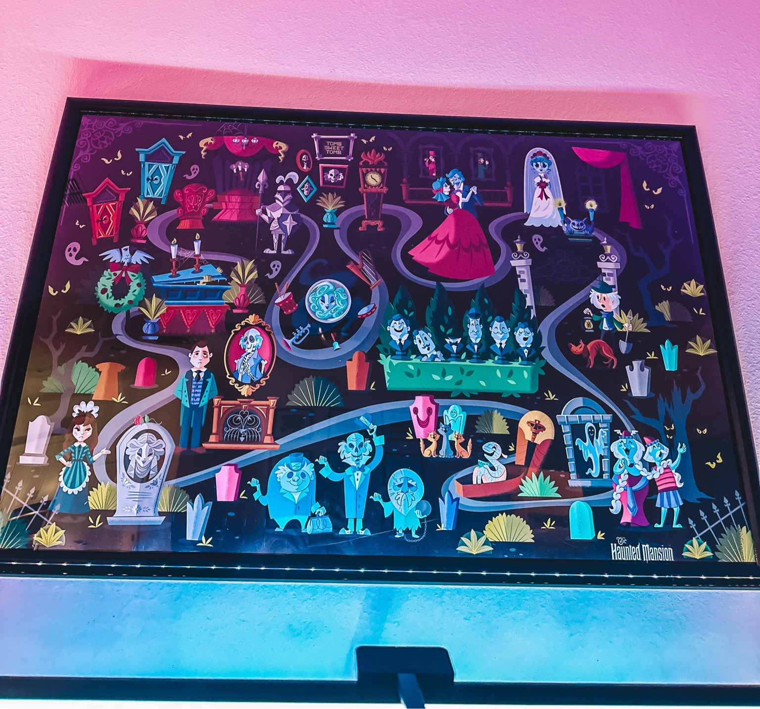 Disney Haunted Mansion print  Target Walmart Grim Grinning Ghosts spooky season poster 

#LTKFindsUnder50 #LTKSeasonal