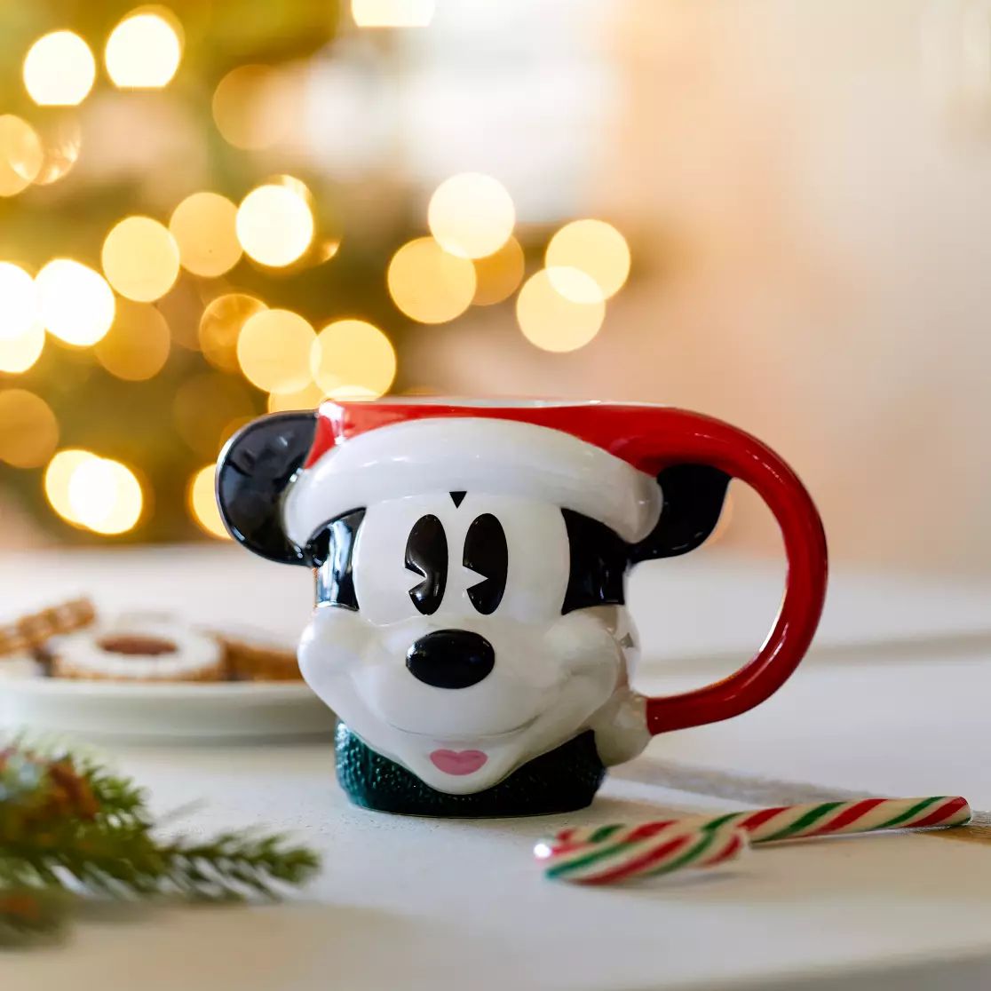 ShopDisney: Santa Mickey Mouse Mug | Disney Store