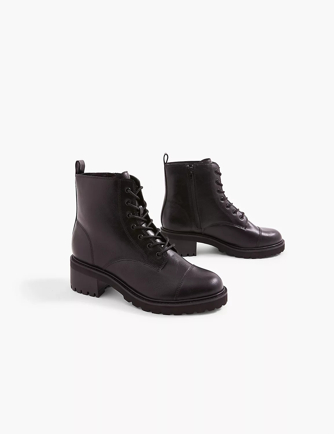 Dream Cloud Combat Ankle Boot | LaneBryant | Lane Bryant (US)