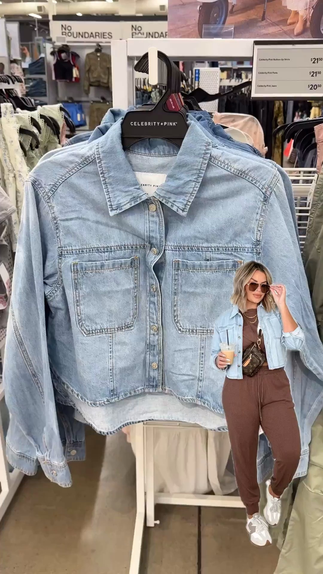 I would do a L for a normal fit or xl for oversized fit. 
The brown set it from Amazon size L 
Sneakers are old color way linked similar

Comment SHOP below to receive a DM with the link to this post on my LTK ⬇ https://liketk.it/6j8Db

https://liketk.it/6j8Db