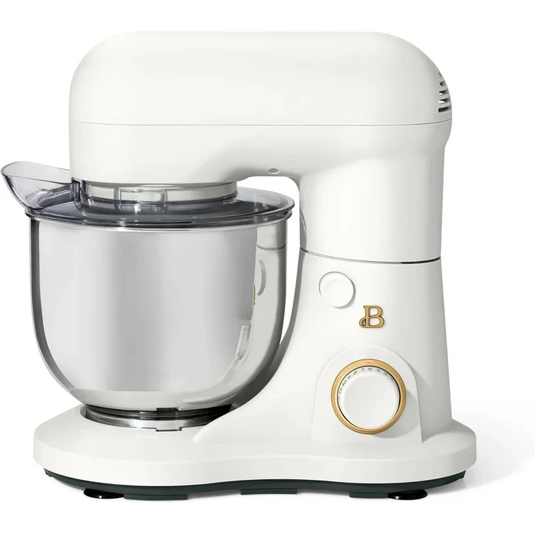 Beautiful 3.5 Qt Stand Mixer, White Icing – Compact Tilt-Head Design with Flat Beater, Dough Ho... | Walmart (US)