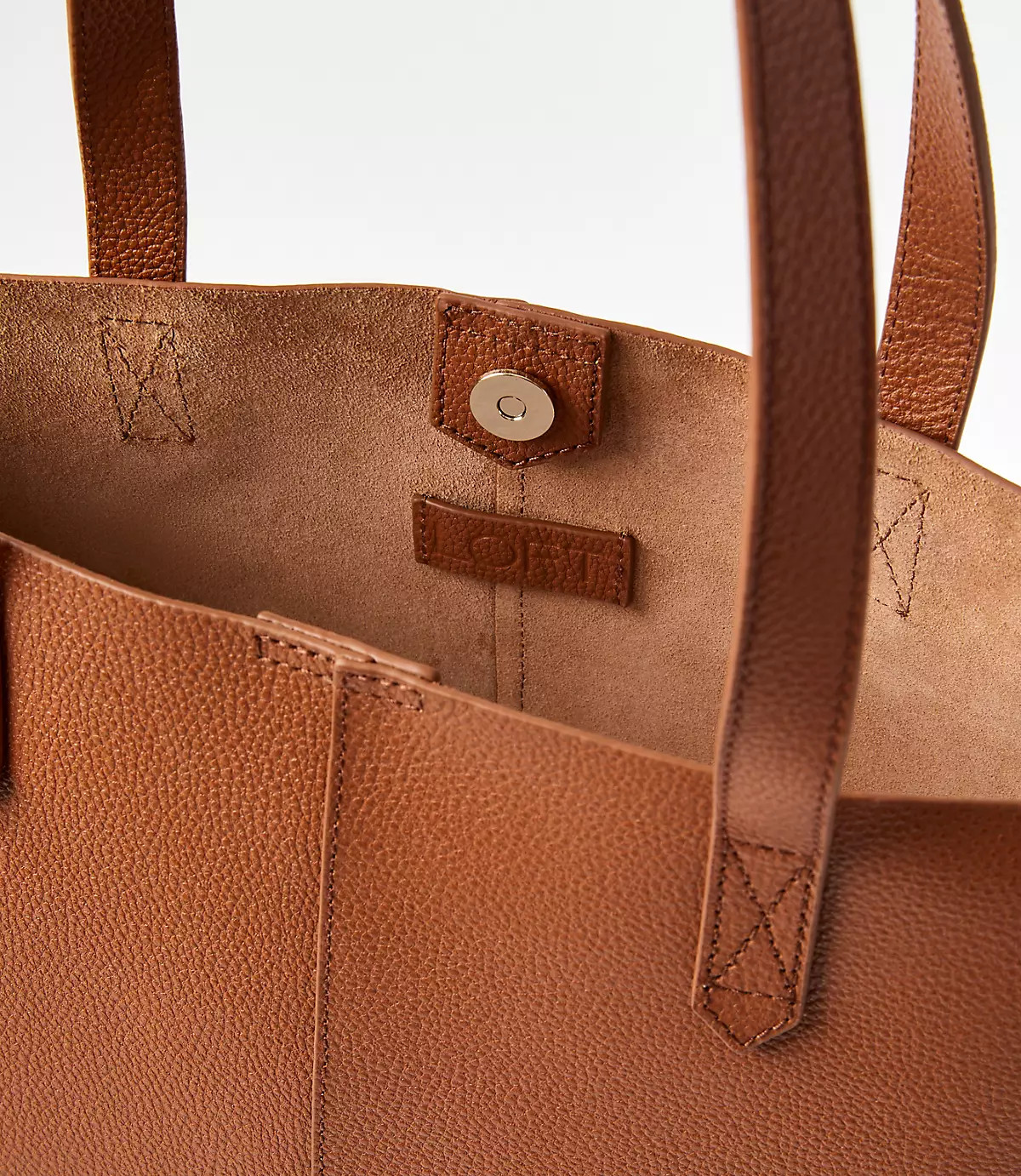 Leather Tote Bag | LOFT