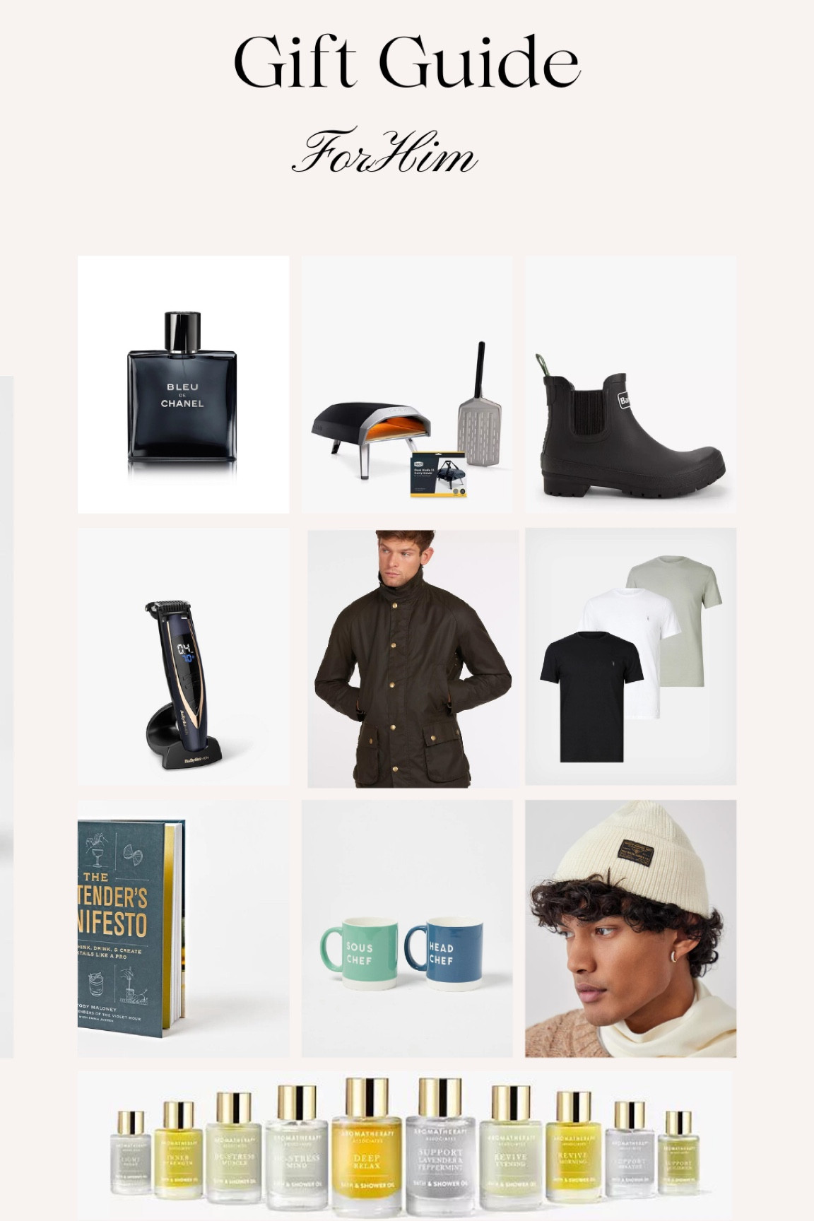 Gift guide for him 🥰

#LTKHoliday #LTKGiftGuide #LTKSeasonal