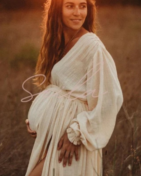 Josephine Women's Boho Dress  Muslin Vintage Dress Dress For The Session Maternity Dress Photo Props Dress For Pregnancy Photo Shoot 

#LTKFamily #LTKBump #LTKBaby
