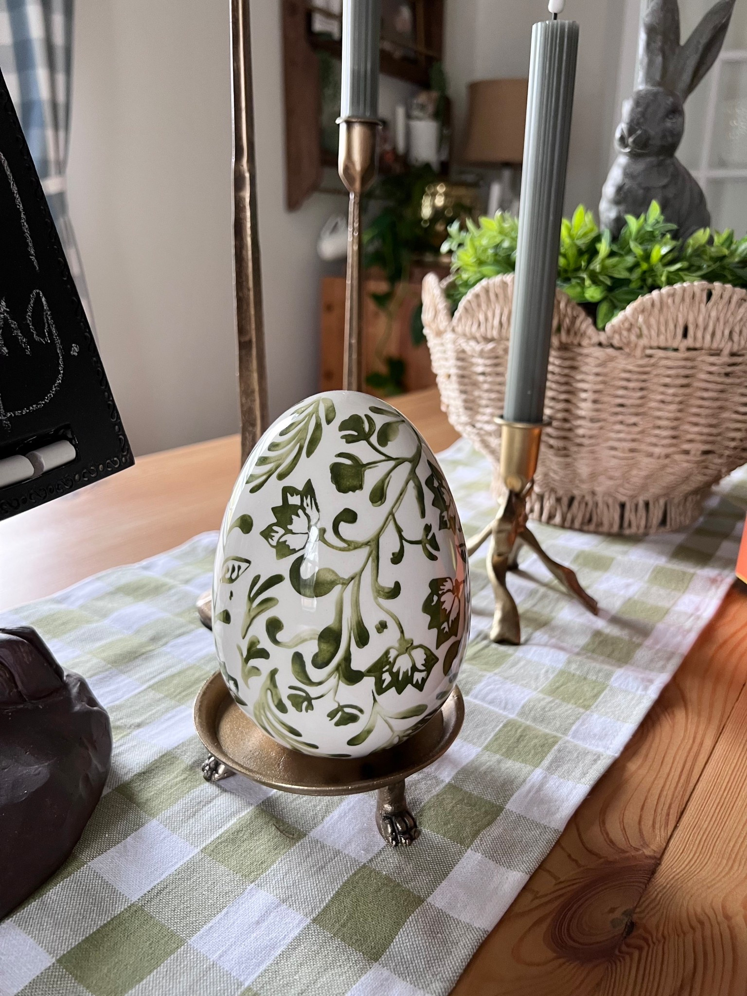Decorative Egg
Green and Whitee

#LTKSeasonal #LTKHome #LTKSpringSale