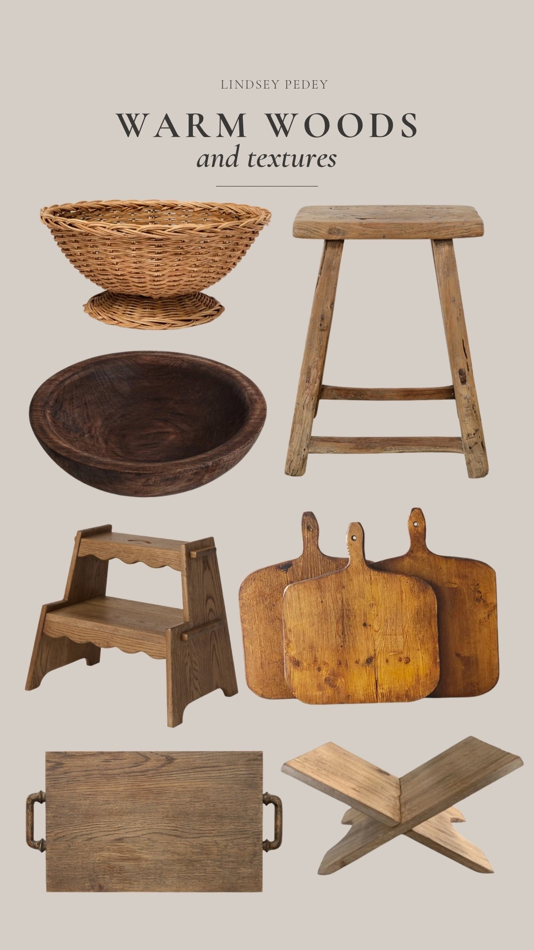 Warm wood and textured home decor accents!

#LTKHome