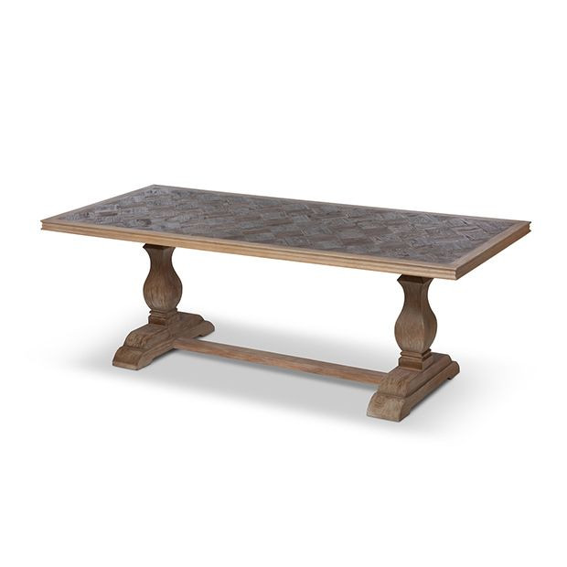 RECYCLED OAK FARMHOUSE DINING TABLE | SHIPS FREE | Antique Farm House
