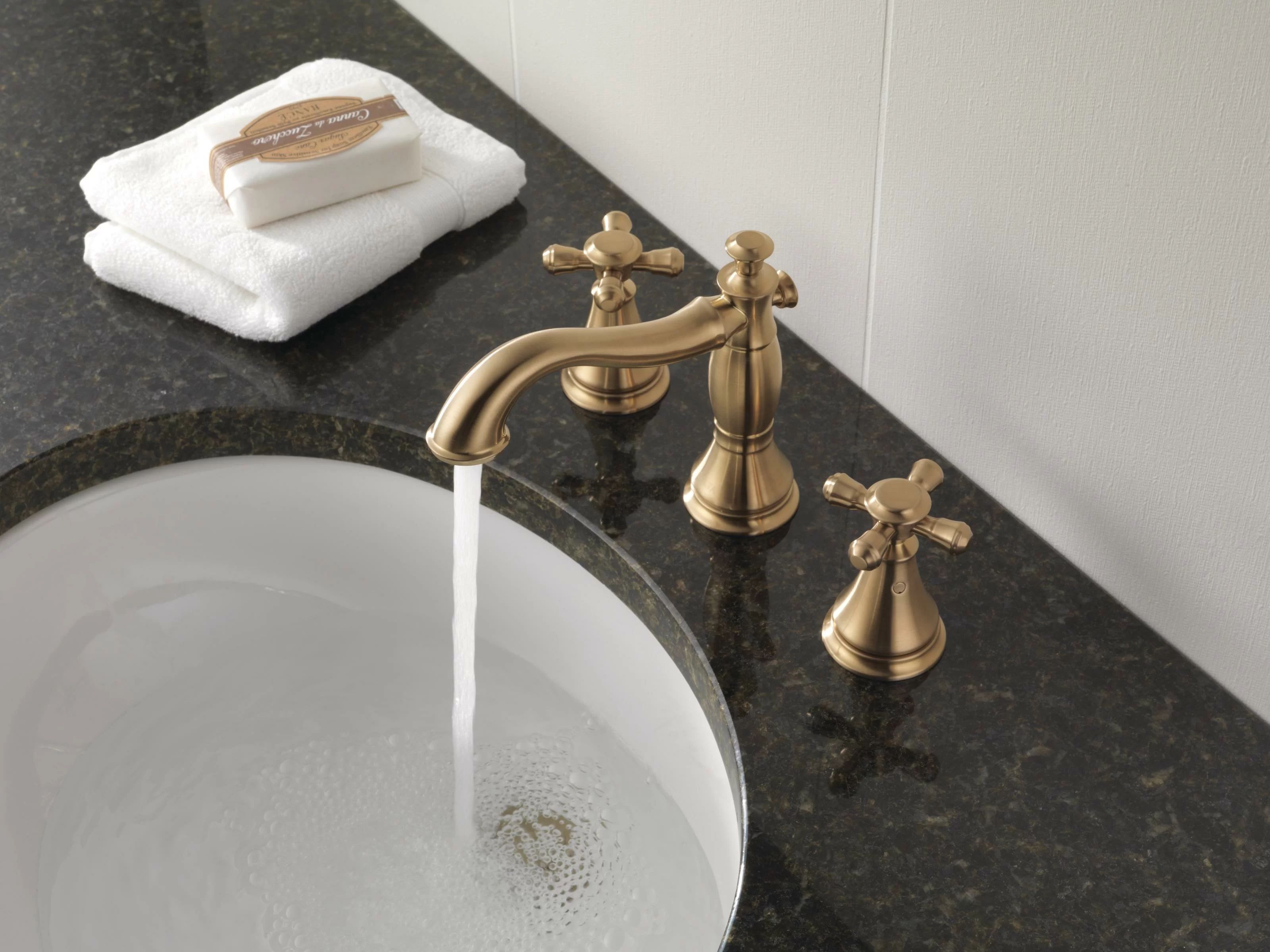 3597LF-CZMPU Cassidy Widespread Bathroom Faucet with Drain Assembly | Wayfair North America