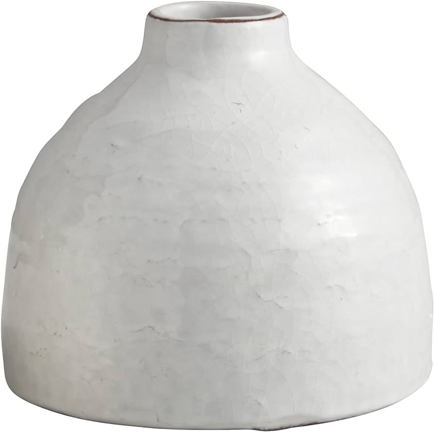 47th & Main Ceramic Bud Vase, 6" Tall, Urban White | Amazon (US)
