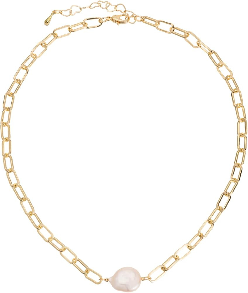 Women’s Baroque Pearls Pendant Necklace | Amazon (US)