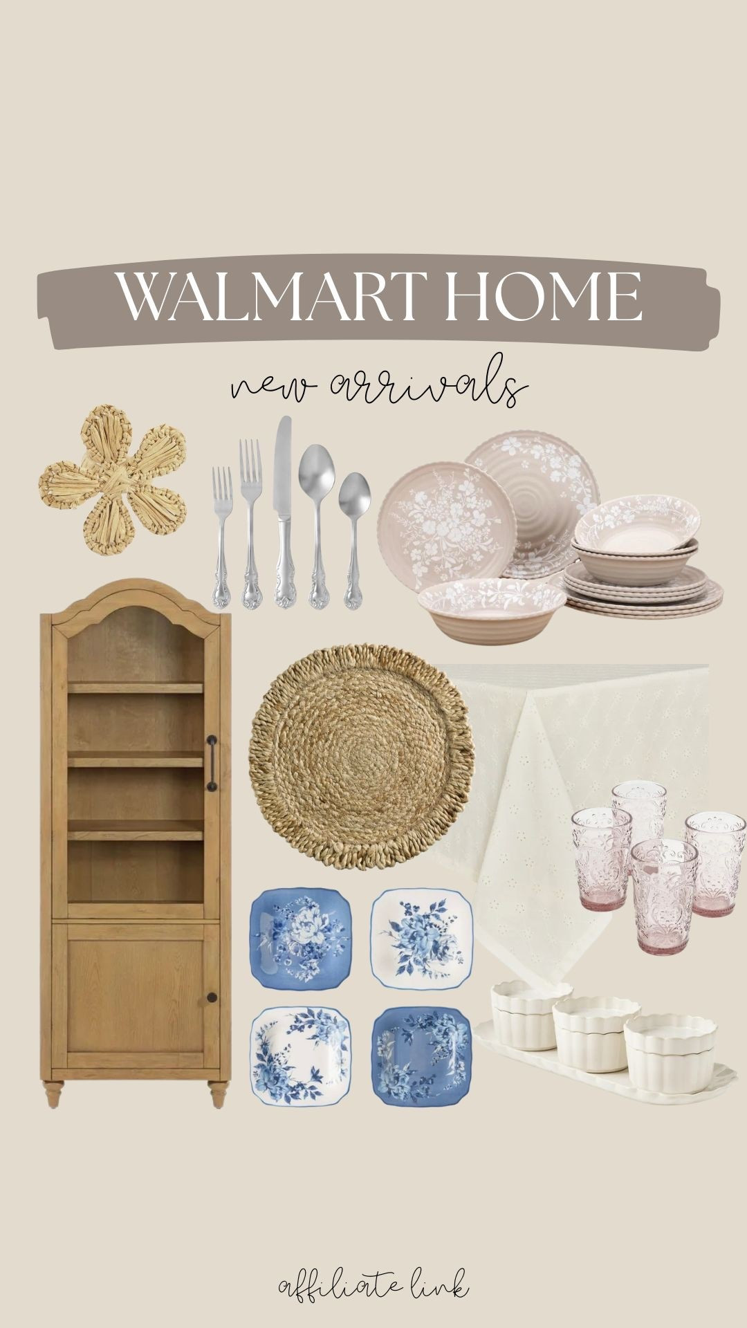 Walmart Home New Arrivals! 

Entertaining, pioneer woman, bhg, better home and garden, outdoor, spring, Tablescape, table setting, hutch, tablecloth, summer, patio, porch, deck, outdoor decor 

#LTKmomlife #LTKHome #LTKSeasonal