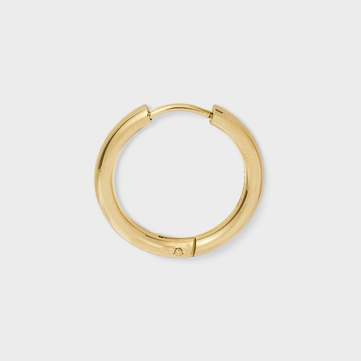 Hey Harper Waterproof Medium Hoop Earrings - Gold | Target