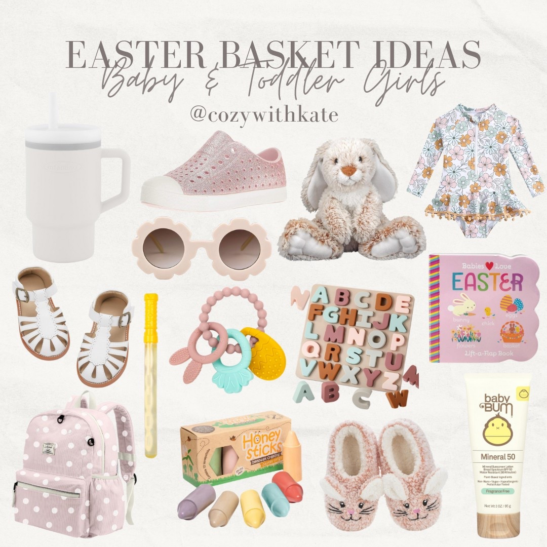 Easter basket gift ideas for toddler & baby girls! 

#LTKFamily #LTKFindsUnder100 #LTKSeasonal