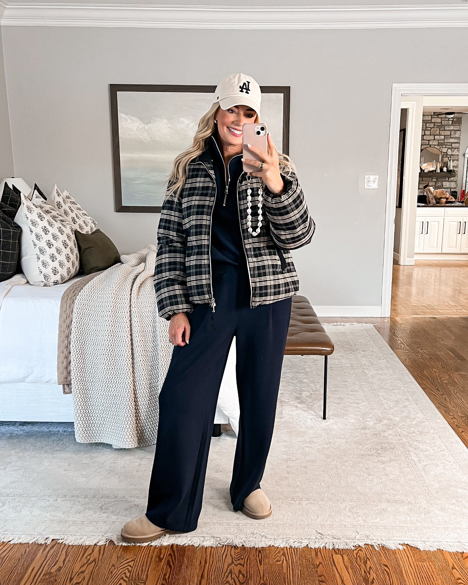 The way that I am obsessed with this jacket 😍 It’s the best winter coat - I have another Varley coat and they are hands down worth every penny. So cute but so so warm! Everything fits true to size.

Casual outfit, Varley set, plaid coat, winter coat, ski outfit, travel outfit, winter outfit, comfy look, weekend look

#LTKFindsUnder100 #LTKSeasonal #LTKOver40