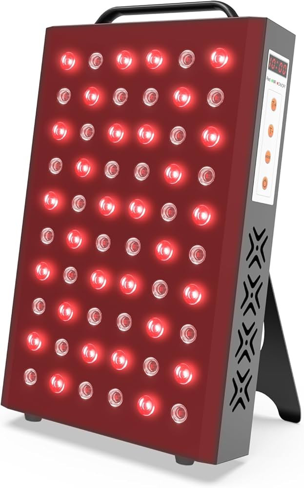 Red Light Therapy for Body and Face, 660nm 850nm Red Near Infrared Light with 60 Dual Chip LEDs, ... | Amazon (US)