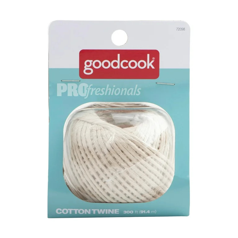 GoodCook Natural Cotton Cooking and Crafting Twine String Ball 300 ft Kitchen Food Safe Meat Pol | Walmart (US)